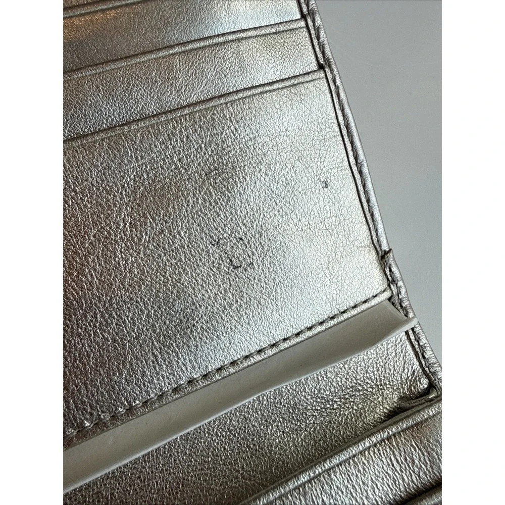 Vintage Coach Metallic Slim Carly Hobo Bag & Slim Envelope Wall #11872 #41365
